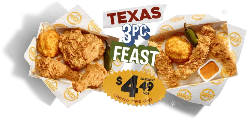 Church's Texas Chicken® | Bold Texas Flavor® | Fried Chicken