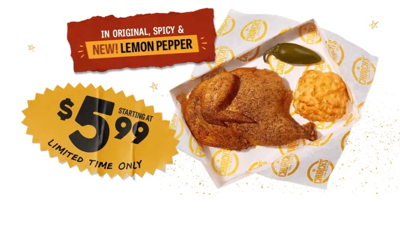 Church's Texas Chicken® | Bold Texas Flavor® | Fried Chicken